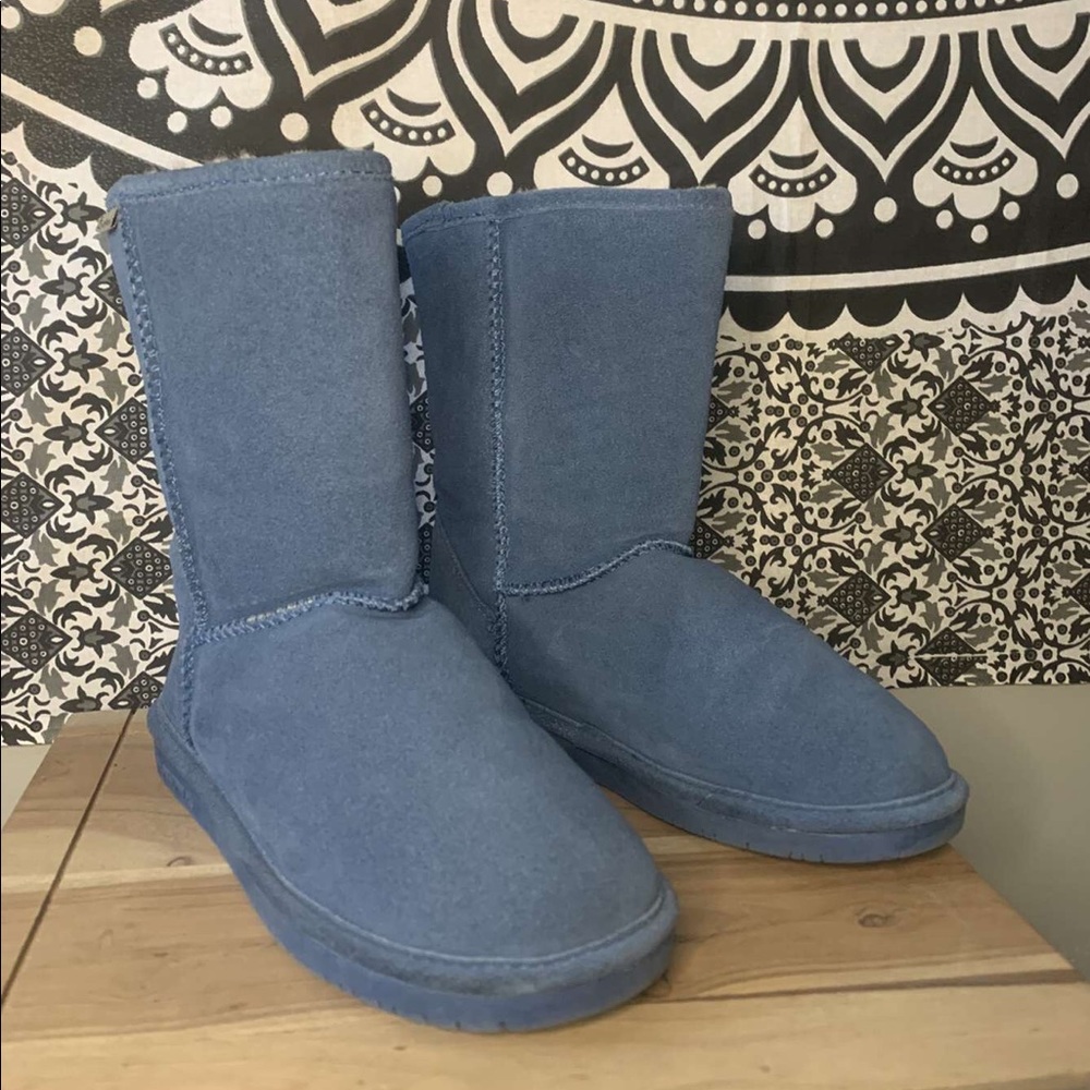 PAW-BEARS- navy blue boots